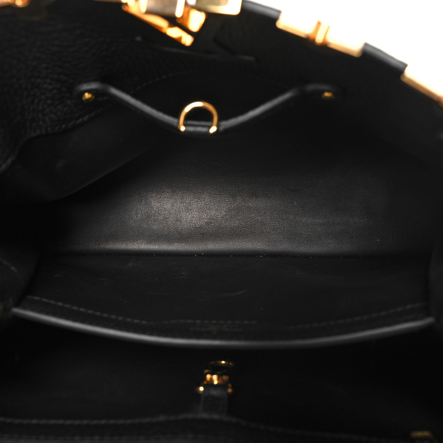 Taurillon Embellished Flower Crown Capucines PM Black