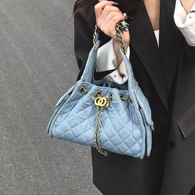 Chanel 25 Light Blue