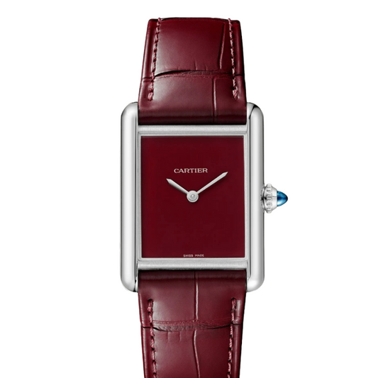 Cartier Tank Must Large Model Burgundy (WSTA0054)